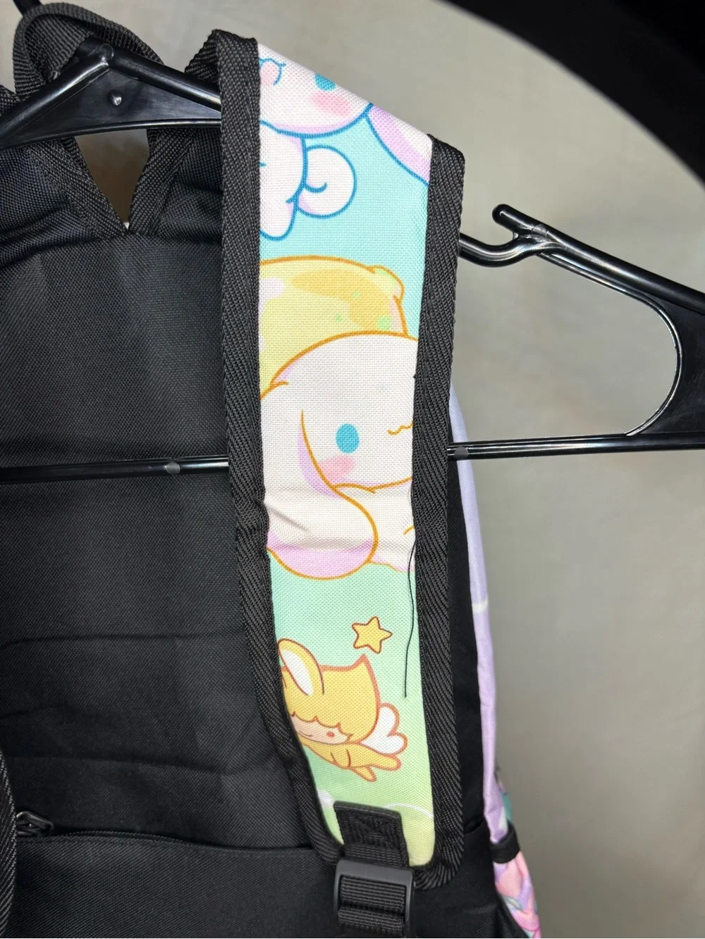 Kids Pastel Cinnamoroll Character Backpack Rainbow Sanrio
